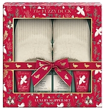 Set, 6 products - Baylis & Harding The Fuzzy Duck Winter Wonderland Luxury Slipper Gift Set — photo N1