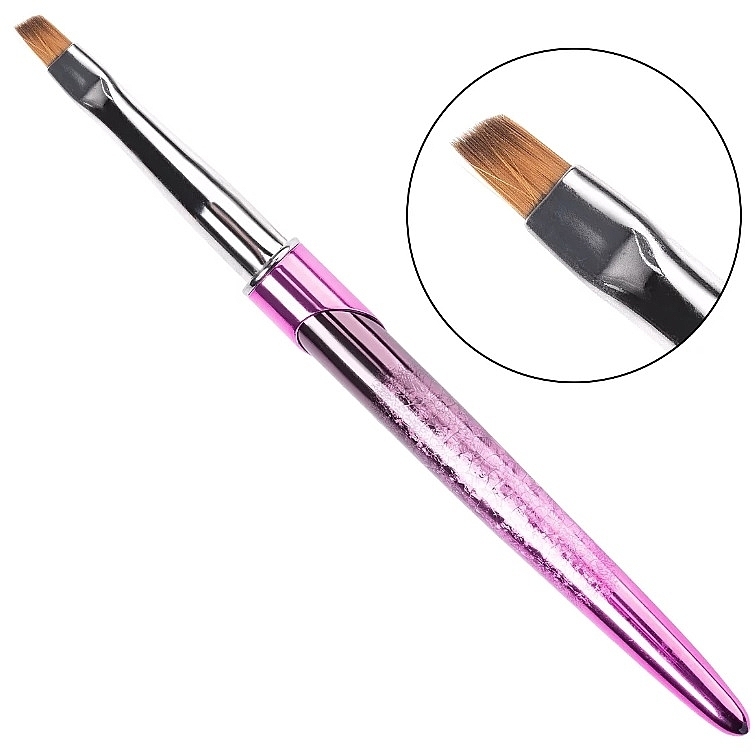 Diagonal Gel Brush, size 4/No.6 - Clavier One Stroke  — photo N1