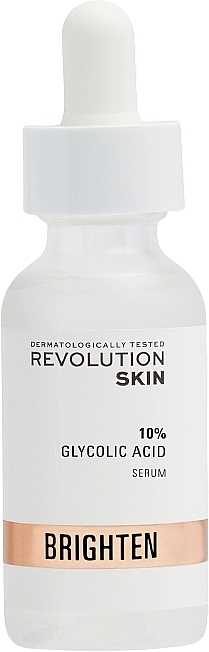 Moisturizing Face Serum with 10% Glycolic Acid - Revolution Skincare 10% Glycolic Acid Brighten Serum — photo N1