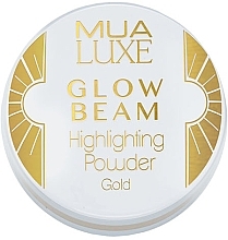 Fragrances, Perfumes, Cosmetics Face Highlighting Powder - MUA Luxe Glow Beam Highlighting Powder