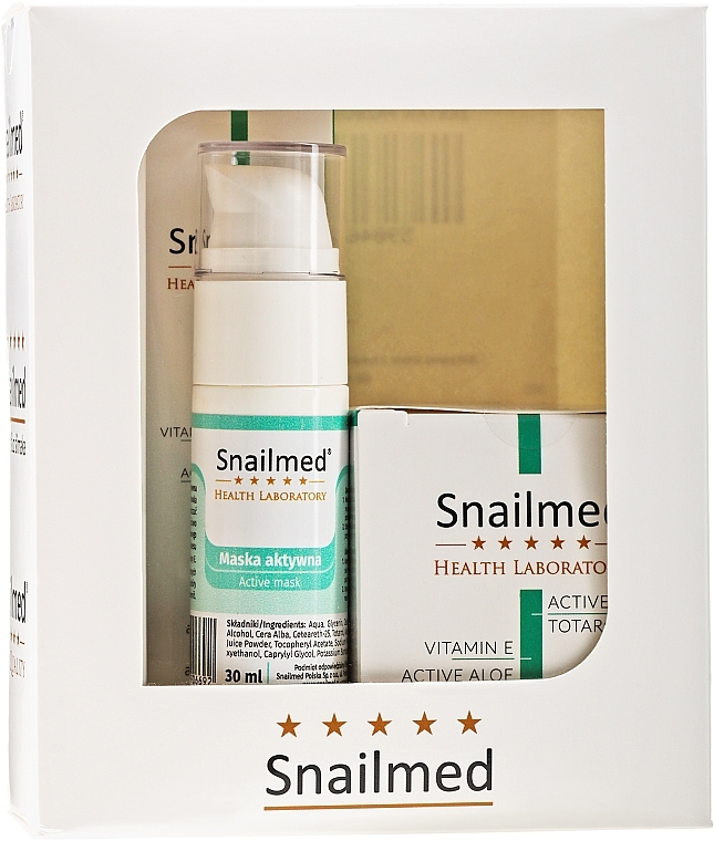 Anti-Acne Set #3 - Snailmed (f/cr/60ml + ser/15ml + mask/30ml) — photo N2