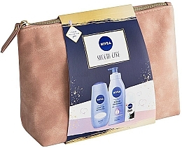 Fragrances, Perfumes, Cosmetics Set - Nivea Smooth Care (b/milk/400ml + sh/gel/250ml + deo/50ml + bag/1pcs)