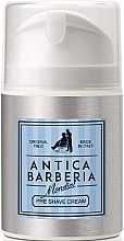 Fragrances, Perfumes, Cosmetics Pre Shave Cream - Mondial Original Talc Antica Barberia Pre Shave Cream