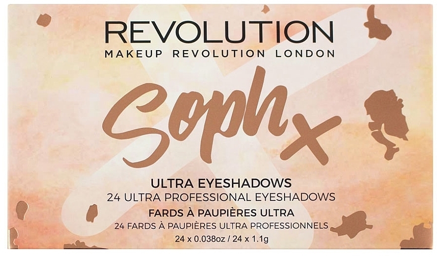 Eyeshadow Palette - Makeup Revolution Soph X Eyeshadow Palette — photo N4