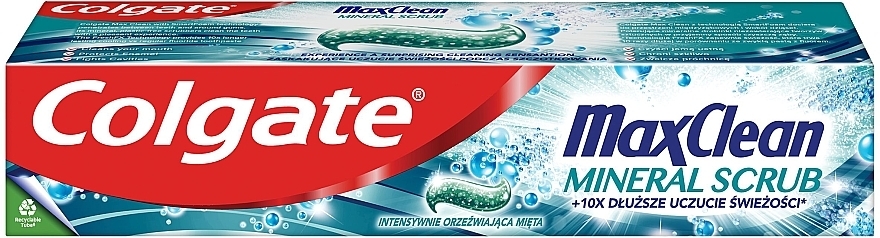 Toothpaste - Colgate Max Clean Mineral Scrub — photo N1