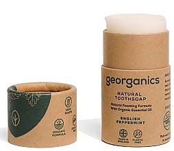 Tooth Soap - Georganics Tooth Soap Stick English Peppermint — photo N2