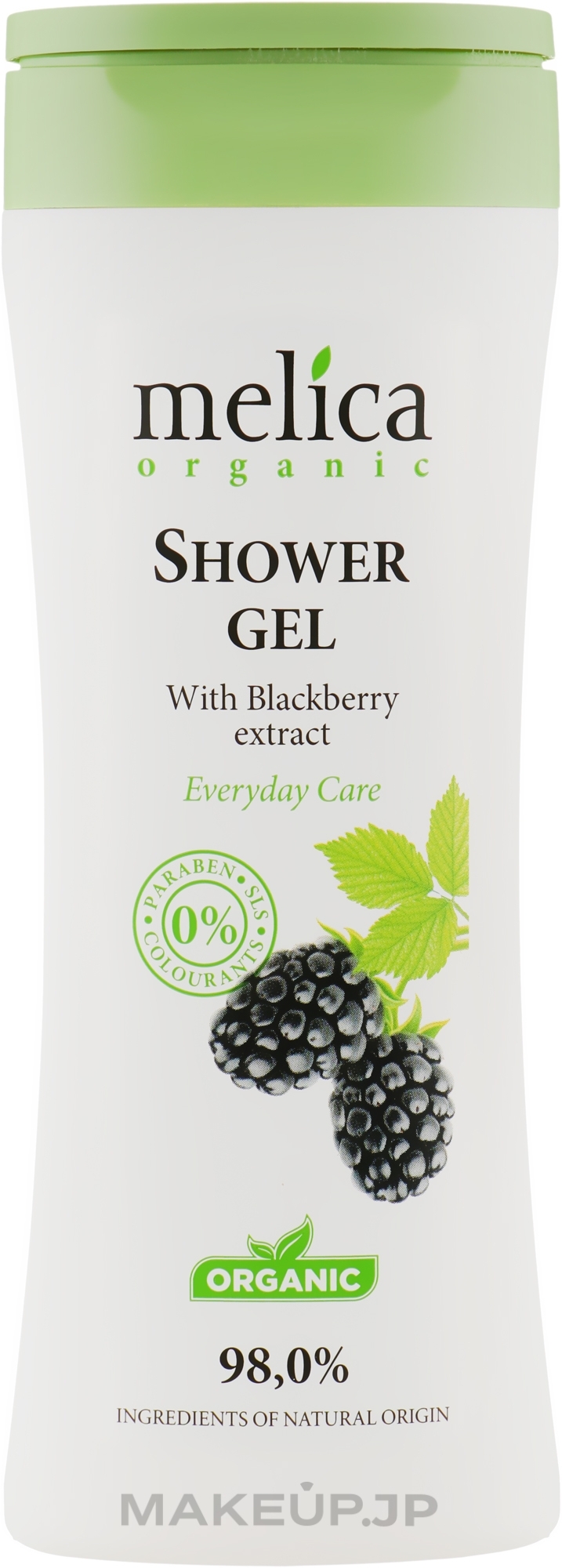 Blackberry Extract Shower Gel - Melica Organic Shower Gel — photo 250 ml