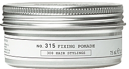 Fragrances, Perfumes, Cosmetics Strong Hold Hair Styling Paste - Depot Hair Styling 315 Fixing Pomade