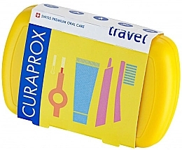 Fragrances, Perfumes, Cosmetics Travel Hygiene Kit - Curaprox Be You Yellow