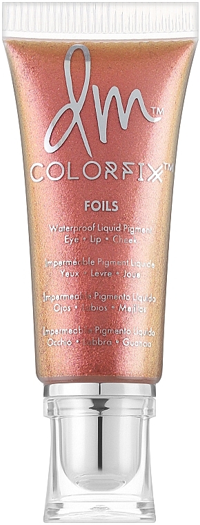 Makeup Glitter - Danessa Myricks Colorfix Foils Liguid Glitter Lip, Cheek, Eye Color — photo N1