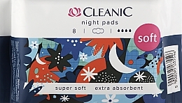 Fragrances, Perfumes, Cosmetics Night Pads, 8 pcs - Cleanic Soft Night Pads