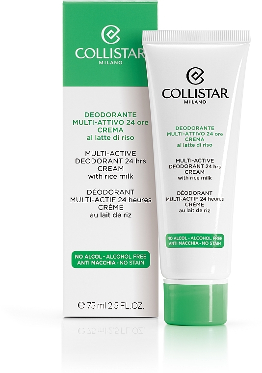 Multiactive Cream Deodorant - Collistar Multi-Active Deodorant 24 Hours Cream — photo N2