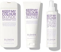 Set - Eleven Australia Blonde Holiday Trio (shm/300ml + cond/300ml + h/spray/200ml + bag) — photo N2