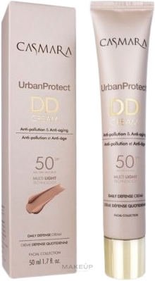 Protective DD Cream - Casmara Urban Protect DD SPF50 — photo Dark