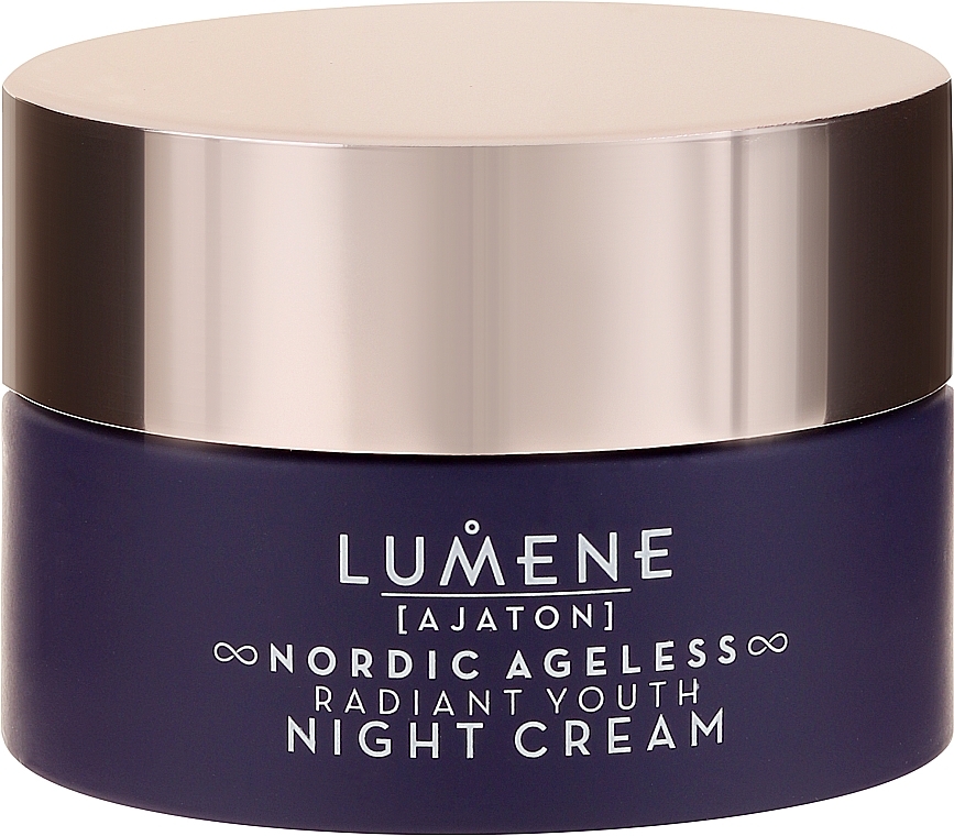 Intensive Night Face Cream - Lumene Nordic Ageless [Ajaton] Radiant Youth Night Cream — photo N2