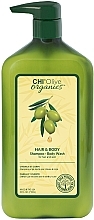 Olive Hair & Body Shampoo - Chi Olive Organics Hair And Body Shampoo Body Wash  — photo N2