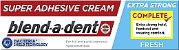 Fragrances, Perfumes, Cosmetics Dentures Adhesive Cream - Blend-A-Dent Super Adhesive Cream Fresh Complete 
