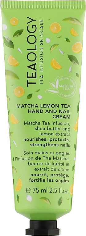 Hand & Nail Cream - Teaology Matcha Tea Hand And Nail Cream — photo N1