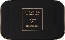 Car Air Frashener - Sorvella Perfume Citrus & Rosemary Car Fragrances — photo N2