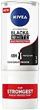 Black & White Antiperspirant - Nivea Max Pro 48H Antiperspirant Roll-On — photo N1