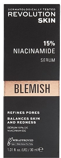 Pore Cleansing Anti-Pigmentation Serum with Niacinamide - Revolution Skin 15% Niacinamide Serum — photo N3
