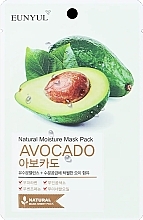 Fragrances, Perfumes, Cosmetics Moisturizing Facial Avicado Sheet Mask - Eunyul Natural Moisture Mask Pack Avocado