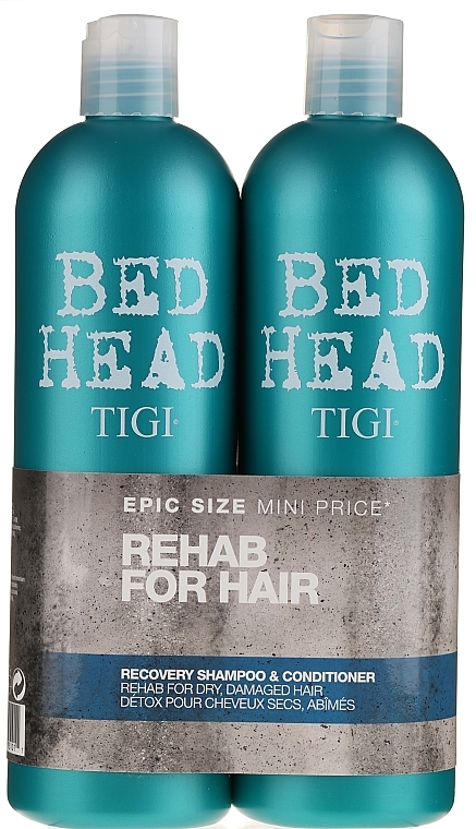 Set - Tigi Bed Head Recovery Shampoo&Conditioner (sh/750ml + cond/750ml) — photo N4