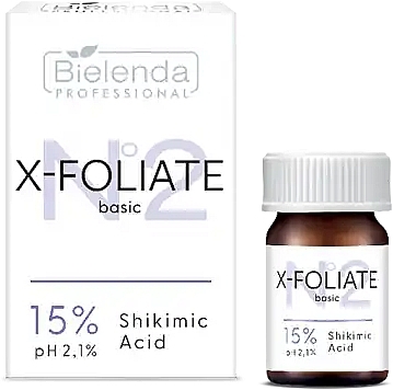 Shikimic Acid 15% - Bielenda Professional X-Foliate Basic — photo N1