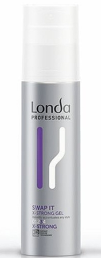 Extra Strong Hold Styling Hair Gel - Londa Professional Swap It X-Strong Gel — photo N4