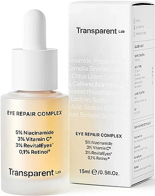 Night Eye Serum - Transparent Lab Eye Repair Complex — photo N1