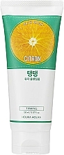 Soft Face Cleansing Foam with Citrus Extract - Holika Holika Daily Fresh Citron Cleansing Foam — photo N1