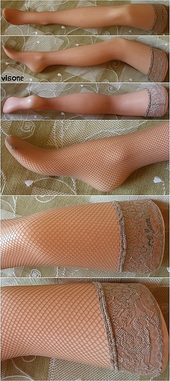 Women's Stockings "Ar Rete", visone - Veneziana — photo N16