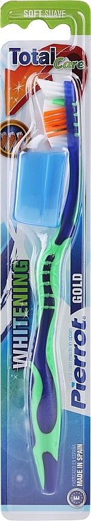 Gold Toothbrush, soft, green-blue - Pierrot — photo N1