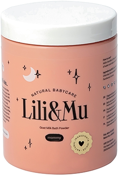 Dry Goat Milk Bath Powder - Lili&Mu Goat Milk Bath Powder — photo N1