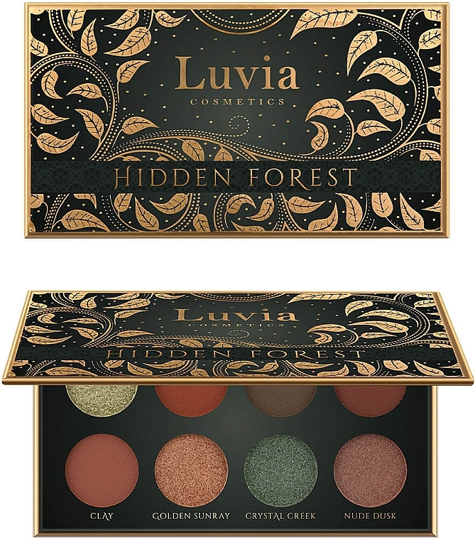 Eyeshadow Palette - Luvia Cosmetics Hidden Forest Eyeshadow Palette — photo N2