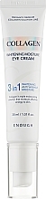 Fragrances, Perfumes, Cosmetics Lightening Eye Cream with Collagen - Enough Collagen 3 in 1 Whitening Moisture Eye Cream