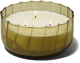 Secret Garden Scented Candle - Paddywax Ripple Glass Candle Secret Garden — photo N2