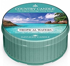 Fragrances, Perfumes, Cosmetics Tropical Waters Tea Light - Country Candle Tropical Waters Daylight