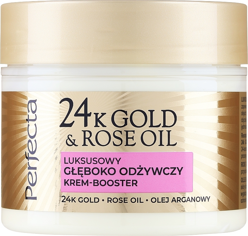 Luxurious Deeply Nourishing Cream - Perfecta 24k Gold & Rose Oil Cream — photo N1