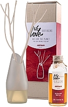 Fragrances, Perfumes, Cosmetics Reed Diffuser with a Glass Vase - We Love The Planet Warm Winter Diffuser