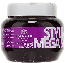 Mega Strong Hold Highlighting Hair Gel - Kallos Cosmetics Styling Gel Mega Strong — photo N1