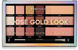 Fragrances, Perfumes, Cosmetics Makeup Palette - Profusion Cosmetics Eye and Cheek Palette