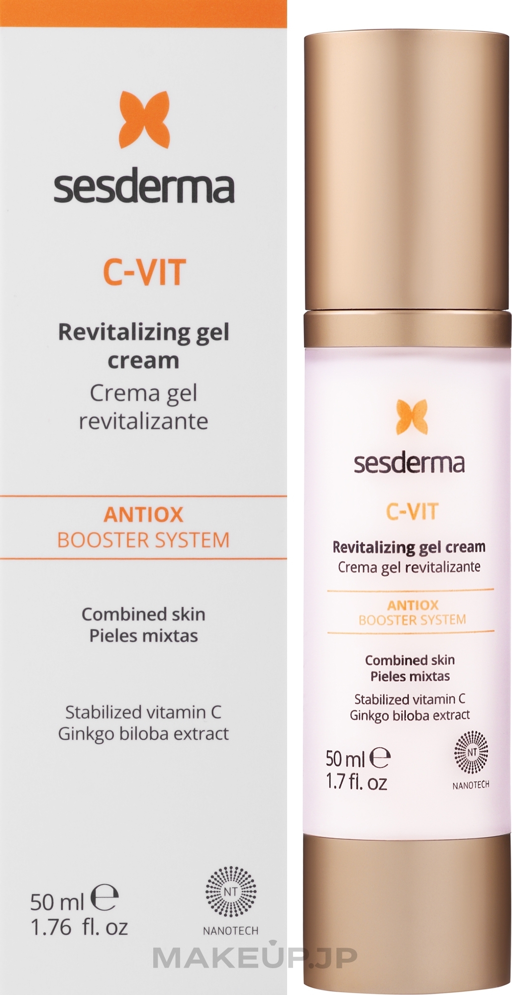 Facial Gel Cream - SesDerma Laboratories C-Vit Revitalizing Gel Cream — photo 50 ml