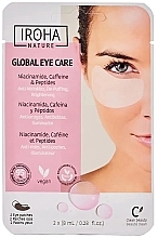 Fragrances, Perfumes, Cosmetics Eye Patches - Iroha Nature Global Eye Care Niacinamide, Caffeine & Peptides