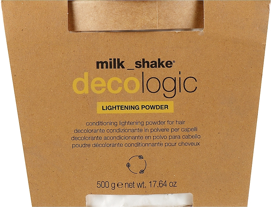 Hair Bleaching Powder "White" - Milk_Shake Decologic Lightening Powder — photo N1