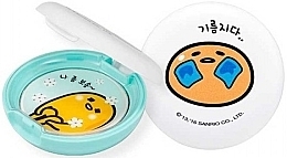 Fragrances, Perfumes, Cosmetics Transparent Compact Matting Powder - Holika Holika Gudetama Sebum Clear Pact