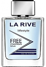 Fragrances, Perfumes, Cosmetics La Rive Free Motion Blue - Eau de Toilette (tester with cap)