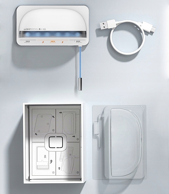 Toothbrush Sterilizer - Oclean UVC S1 White — photo N6