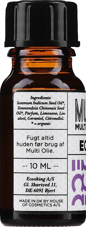 GIFT! Multipurpose Organic Oil with Lavender & Orange Scent - Ecooking Multi Oil (mini size) — photo N8