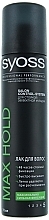 48H Maximum Strong Hold Hair Spray "Max Hold" - Syoss Styling Max Hold — photo N5